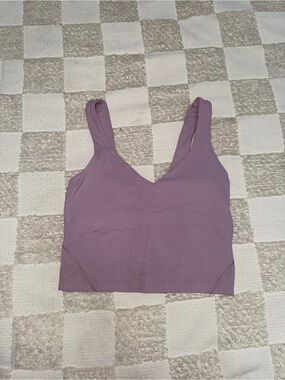 Lululemon Align Tank Top *Light Support, A/B Cup
Lavender Lux size 2